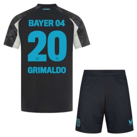Dječji Nogometni Dres Bayer 04 Leverkusen Alejandro Grimaldo 20 Treći 2024-25